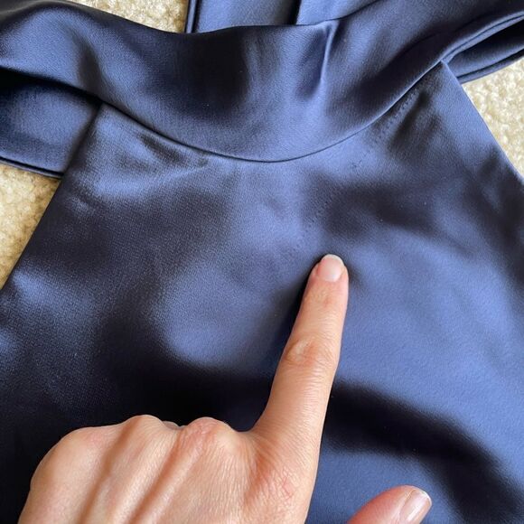 SOCIAL BRIDESMAIDS Halter Column Bridesmaids Gown Dress Size SB - Picture 2 of 8